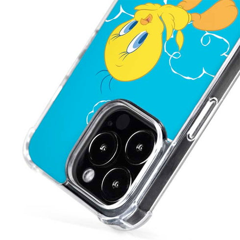 Looney Tunes Tweety Bird Flying iPhone 15 Pro Max MagSafe Case